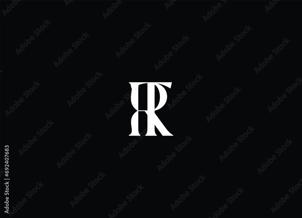 TR letter logo design and initial logo TR letter logo design and initial logo