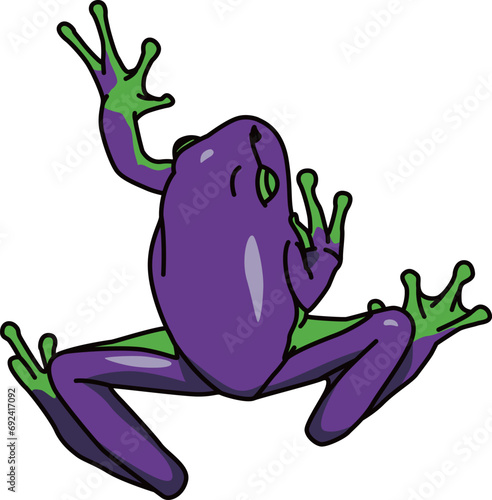 カエル（frog）(eps)