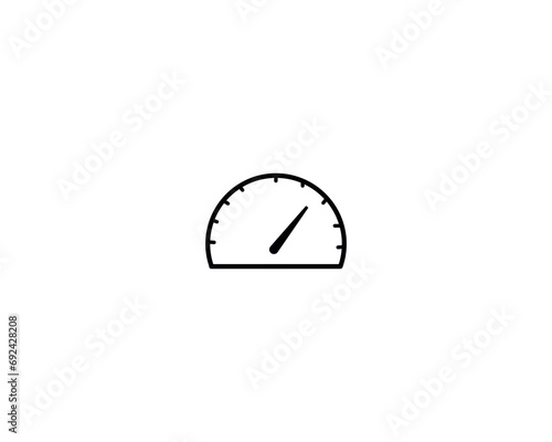 Dashboard icon vector symbol illustration isolated