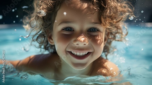 child in the pool © Karen