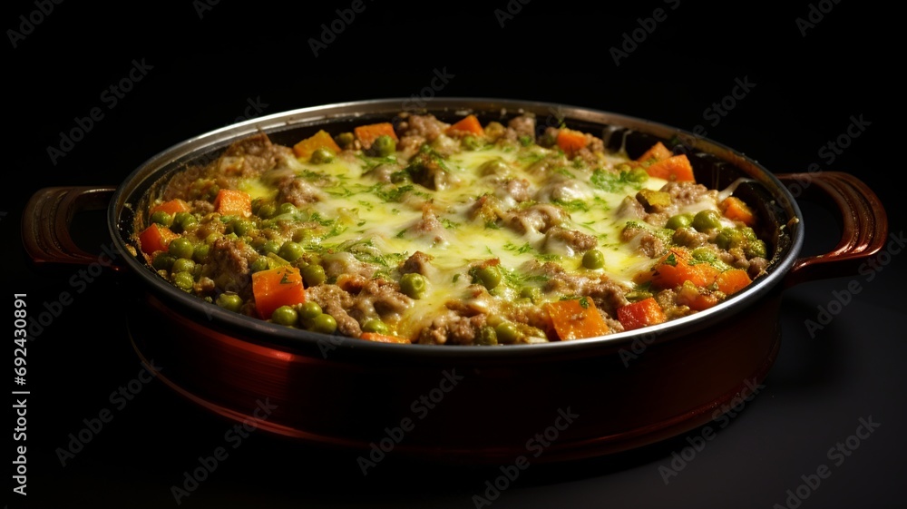 Hotdish: Comforting Casserole with Starch, Meat, and Vegetables Hotdish: Comforting Casserole with Starch, Meat, and Vegetables