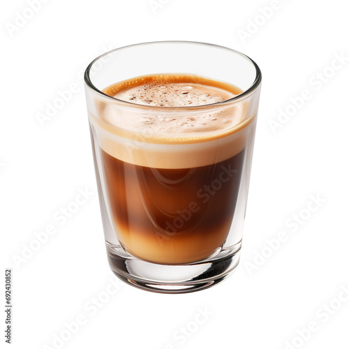 cup of espresso coffee isolated on transparent background Remove png, Clipping Path, pen tool