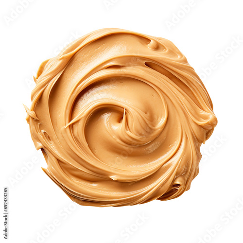 peanut butter swirl isolated on transparent background Remove png, Clipping Path, pen tool