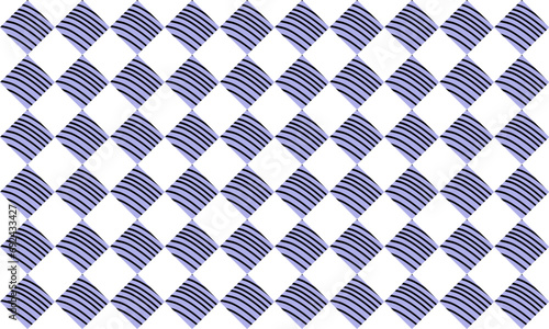 purple plaid fabric texture, diamond with curve line arrange as checkerboard repeat pattern, replete image, design for fabric printing
