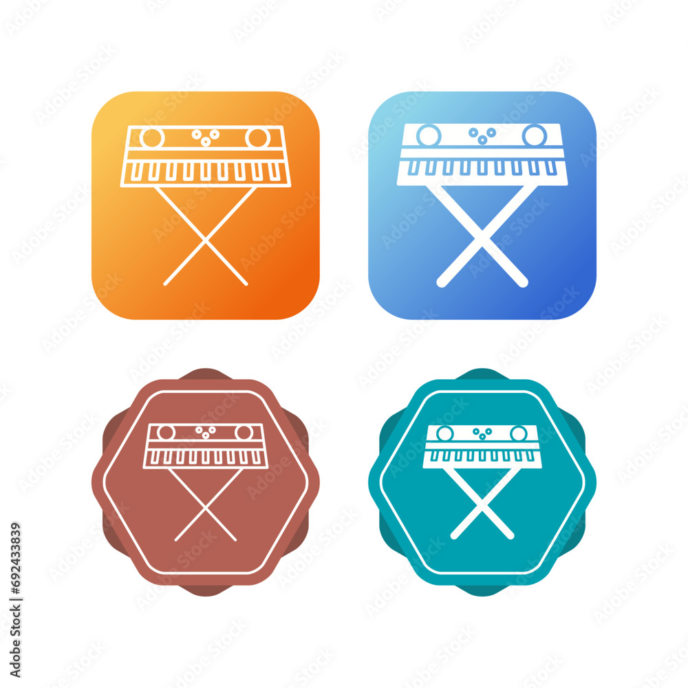 Piano Vector Icon