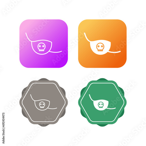 Eye Patch Vector Icon