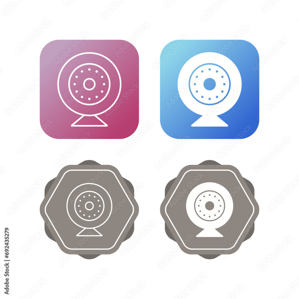 Security Camera Vector Icon