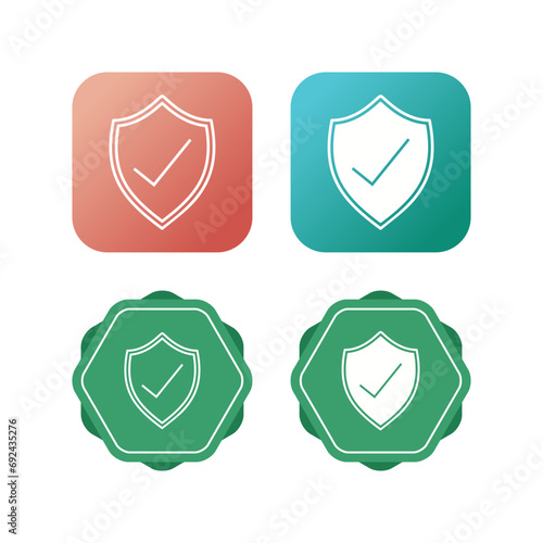 Protected Vector Icon