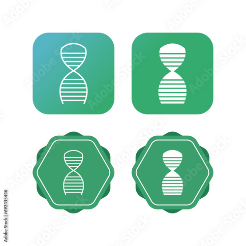 DNA Structure Vector Icon