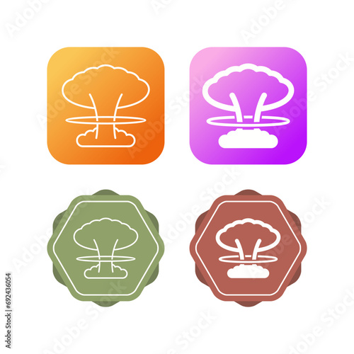 Explosion Vector Icon