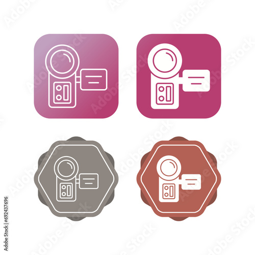 Video Camera Vector Icon