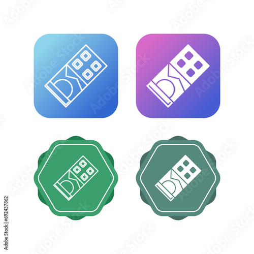 Chocolate Bar Vector Icon