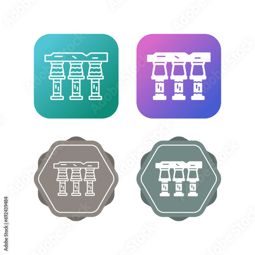 Luxor Temple Vector Icon