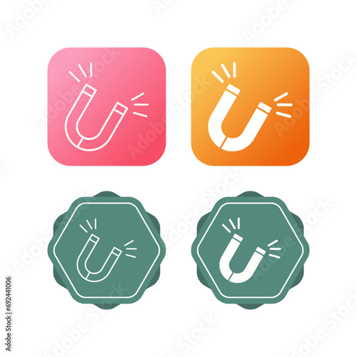 Magnet Vector Icon