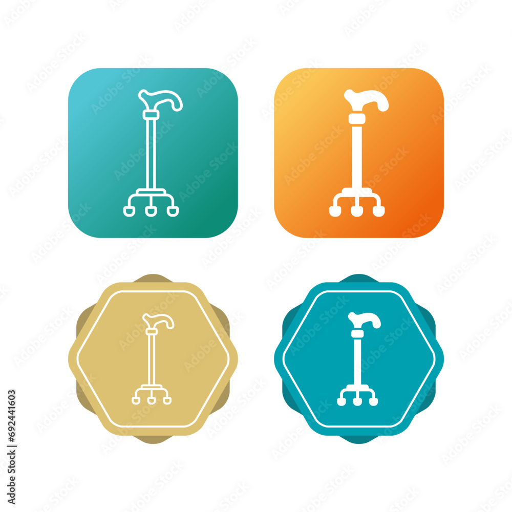 Cane Vector Icon Cane Vector Icon