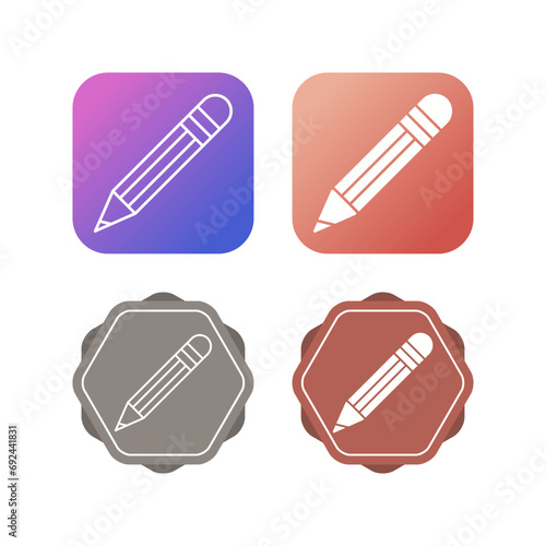 Pencil Vector Icon