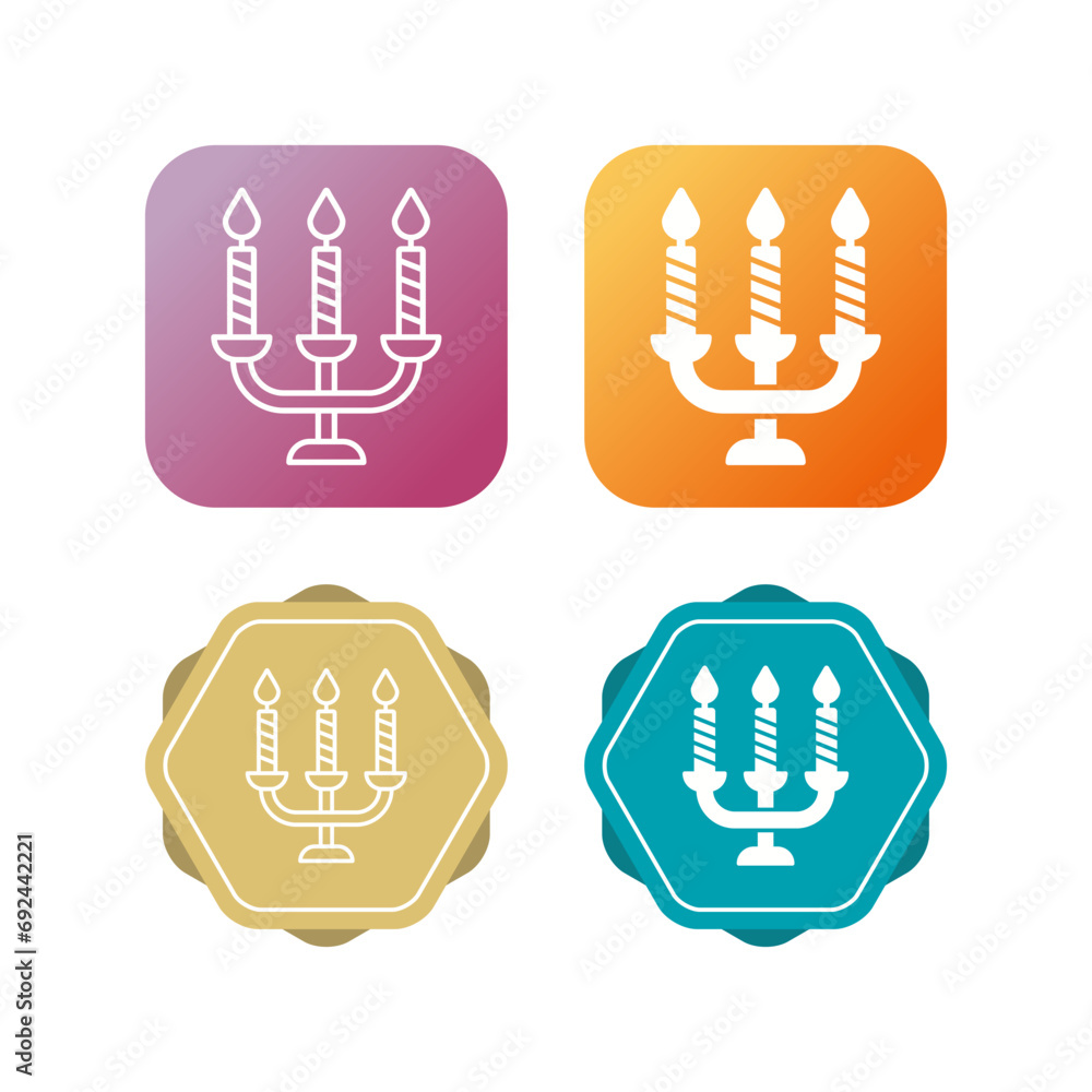 Candles Vector Icon Candles Vector Icon