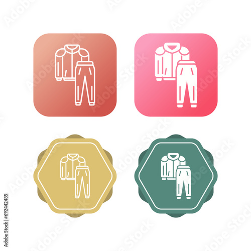 Tracksuit Vector Icon