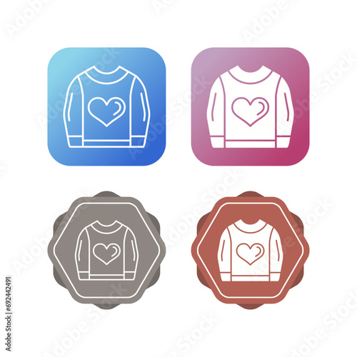 Sweatshirt Vector Icon