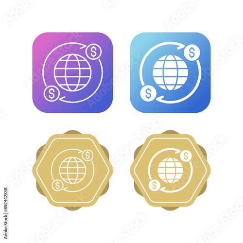 Money Exchange Vector Icon