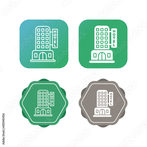 Hotel Vector Icon
