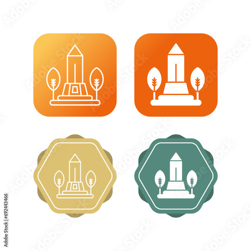 Monument Vector Icon