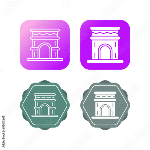 Arch Vector Icon