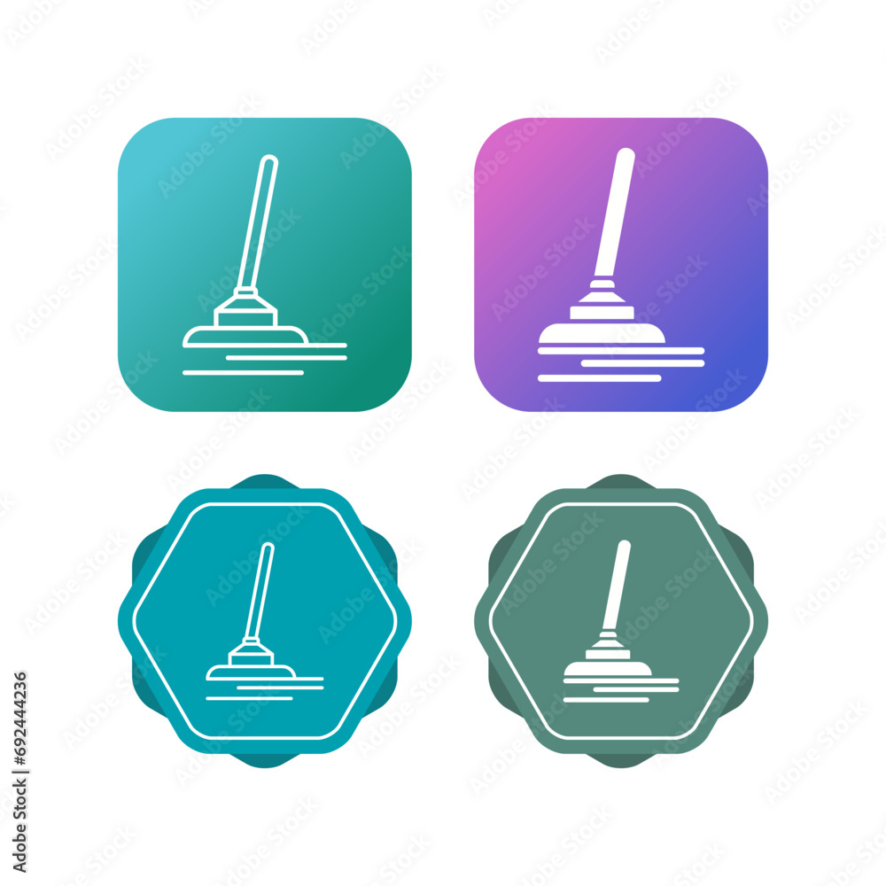 Cleaning Brush Vector Icon Cleaning Brush Vector Icon