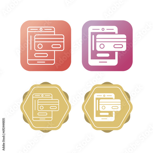 Electronic Payment Vector Icon