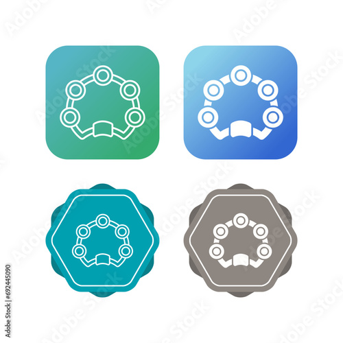 Tambourine Vector Icon