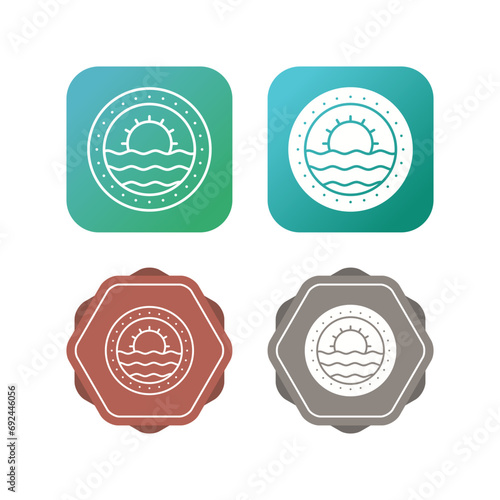 Porthole Vector Icon