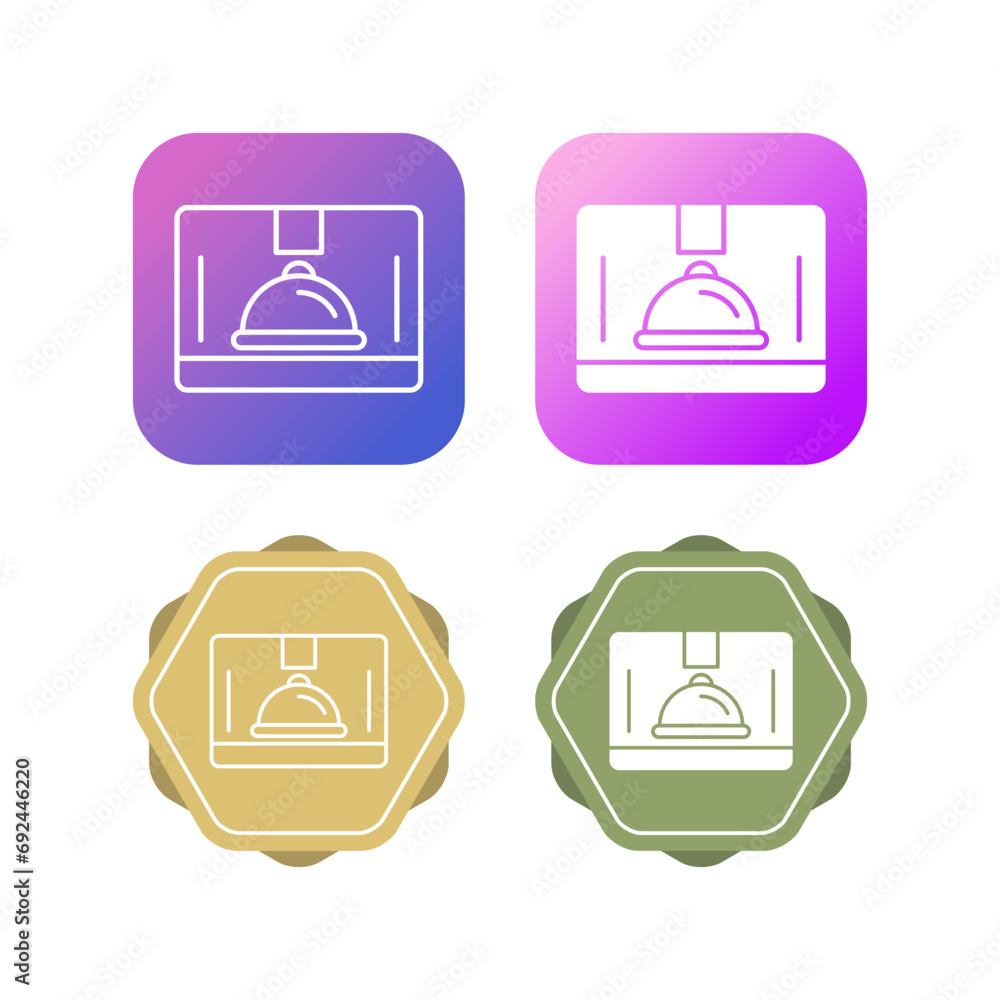Food Delivery Box Vector Icon Food Delivery Box Vector Icon