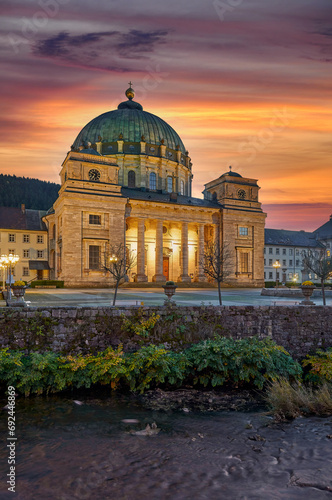 Sankt Blasien Monastery with Dome,Black Forest,Germany photo