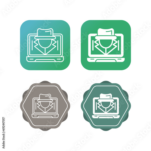 Spyware Vector Icon