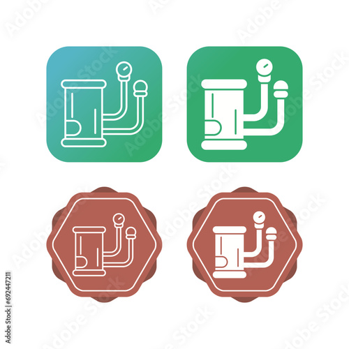 Sphygmomanometer Vector Icon