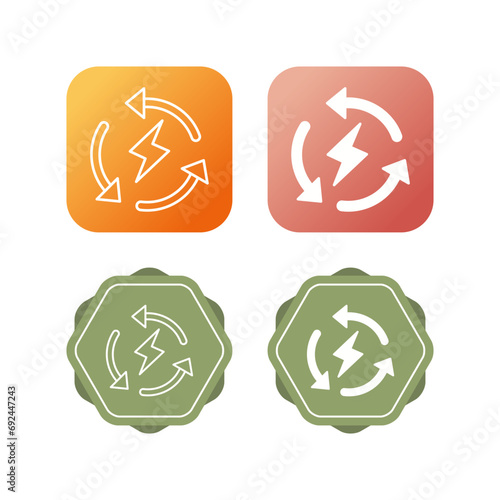 Recyclable Vector Icon