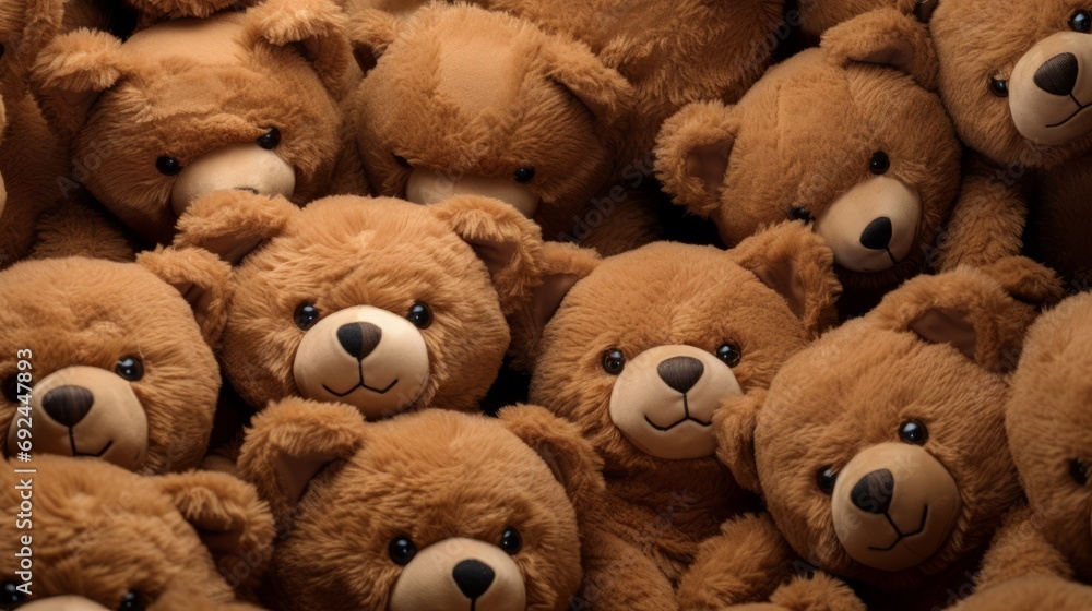 many teddy bears many teddy bears