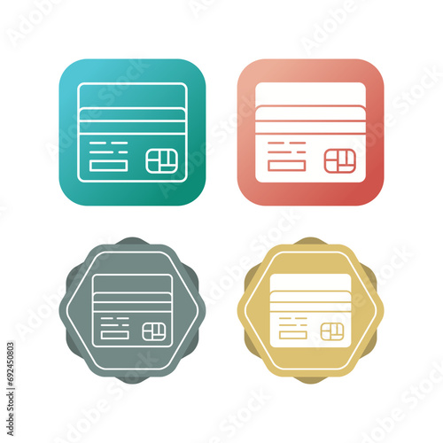 Credit Card Vector Icon