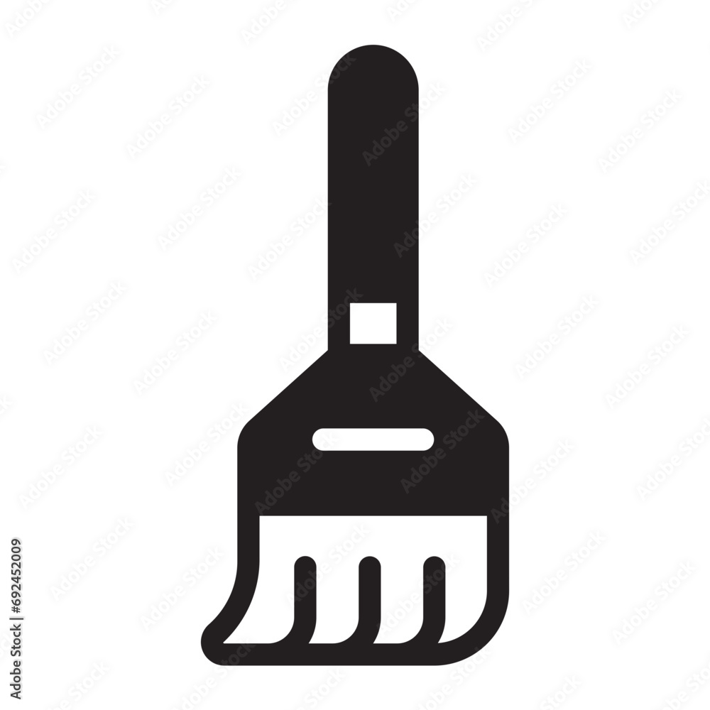 broom glyph icon broom glyph icon