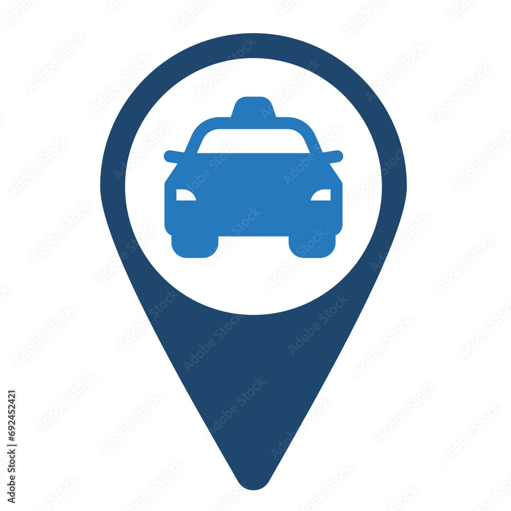 Pickup Location icon line vector illustration Pickup Location icon line vector illustration