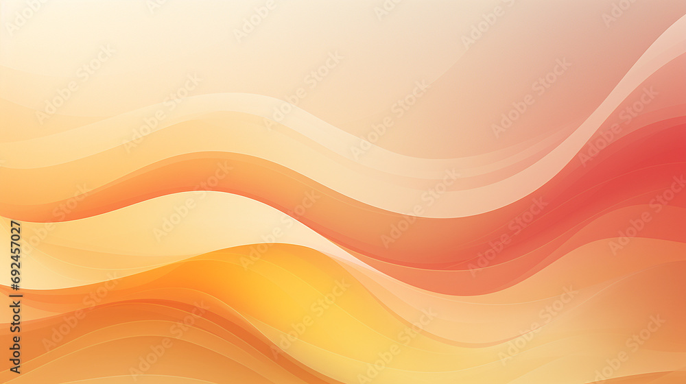 Soft warm colored waves background Soft warm colored waves background