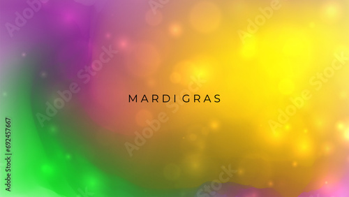Fotografie, Obraz Mardi Gras blurred background