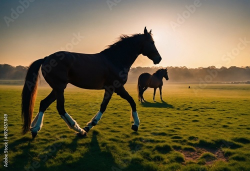 horse in the field © Muhammad