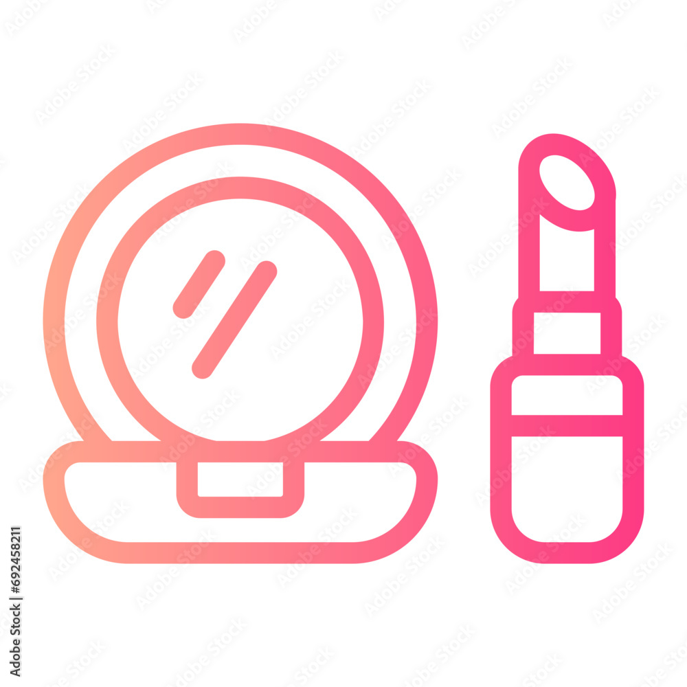 make up gradient icon make up gradient icon