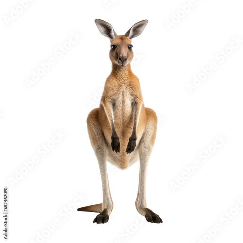 Kangaroo isolated on transparent backgorund © Gasi