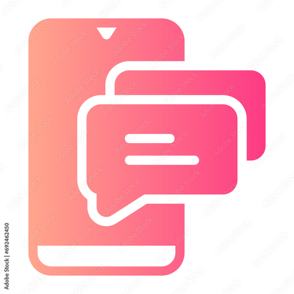 messages gradient icon messages gradient icon