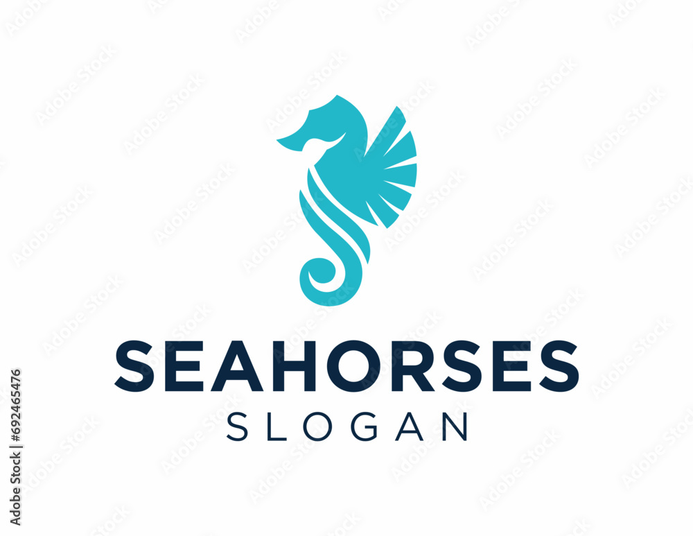 Logo design about Seahorse on a white background. made using the CorelDraw application. Logo design about Seahorse on a white background. made using the CorelDraw application.