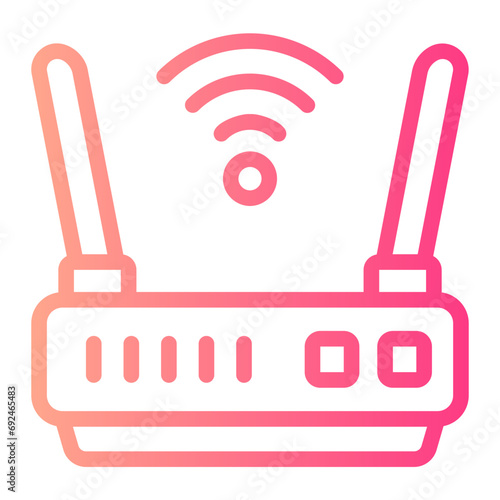Hotspot gradient icon