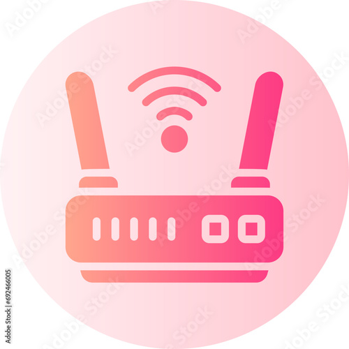 Hotspot gradient icon