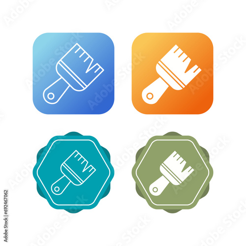 Paint Brush Vector Icon